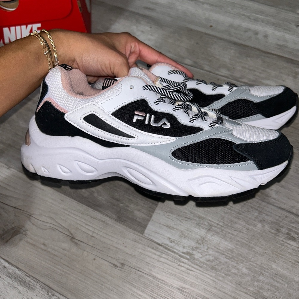 Fila sneakers black/grey/white/pink